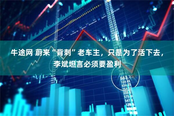 牛途网 蔚来“背刺”老车主，只是为了活下去，李斌坦言必须要盈利